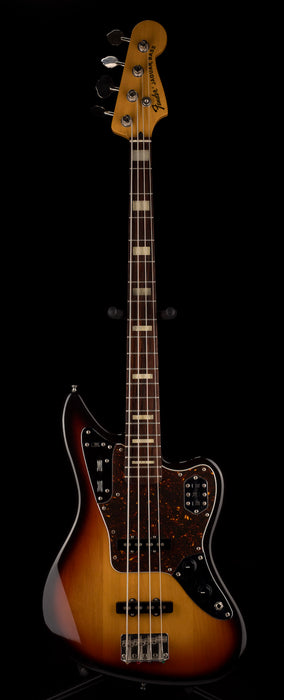 Pre Owned 2008 Fender Jaguar Bass Crafted in Japan 3-Tone Sunburst With Case