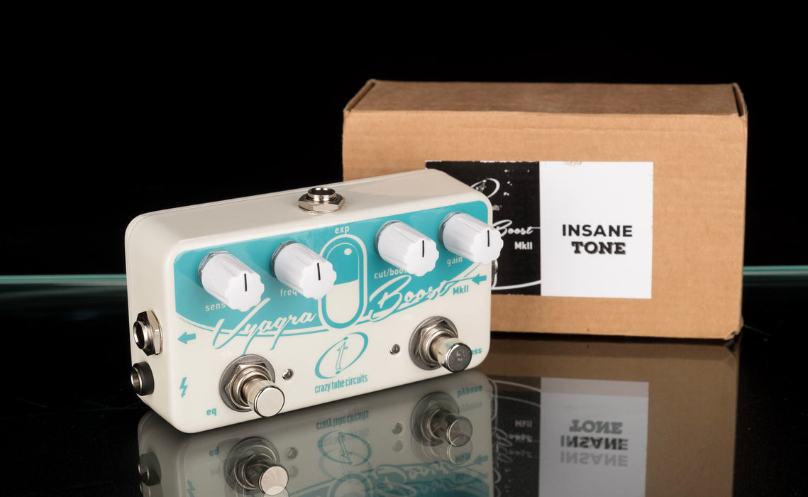 Used Crazy Tube Circuits Vyagra Boost Pedal with Box