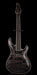 Mayones Regius Core 7 String Flame Top Trans Graphite Gloss Finish Guitar With Case