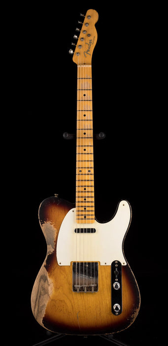 Fender Custom Shop Masterbuilt Austin MacNutt 1955 Telecaster Heavy Relic 2-Tone Sunburst With Case