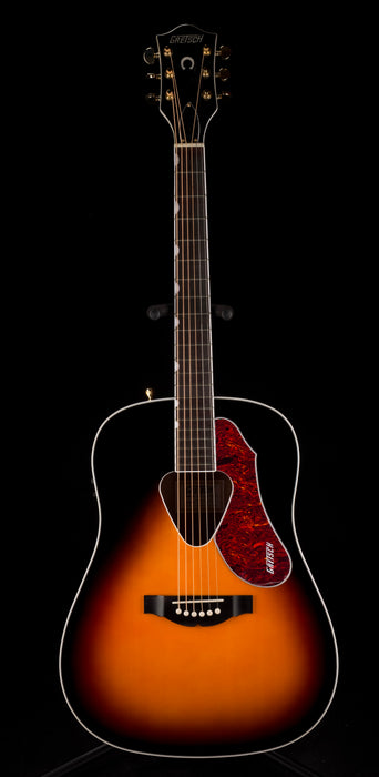 Used Gretsch G5024E Rancher Dreadnought Sunburst Acoustic Electric Guitar