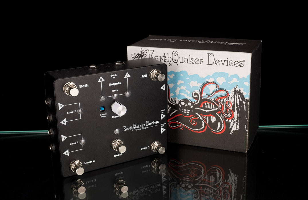 Used EarthQuaker Devices Swiss Things PedalBoard Reconciler with Box