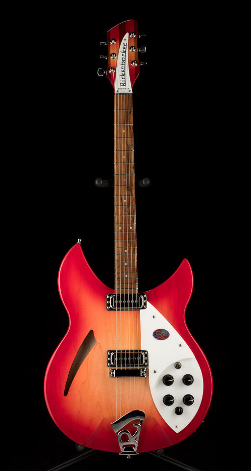 Rickenbacker 330 Six String Fireglo Semi Hollow Guitar With OHSC