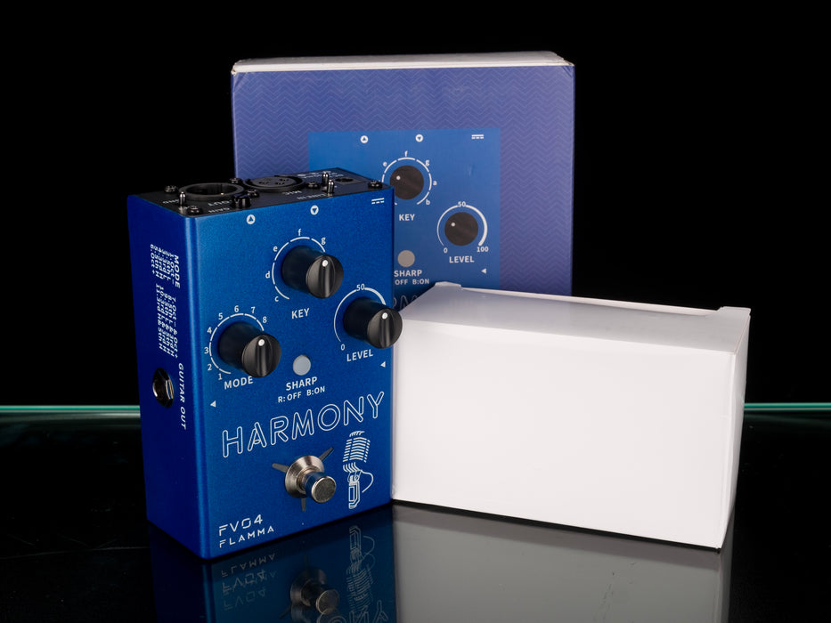 Used Flamma FV04 Harmony Vocal Processor Effects Pedal with Box - 2