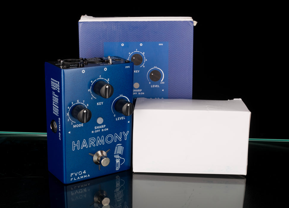 vUsed Flamma FV04 Harmony Vocal Processor Effects Pedal with Box -1