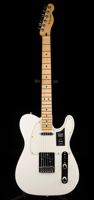 Used Demo Fender Player Series Telecaster Maple Fingerboard Polar White
