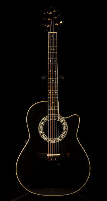Pre Owned Ovation Legend Model 1767 Black With Gig Bag