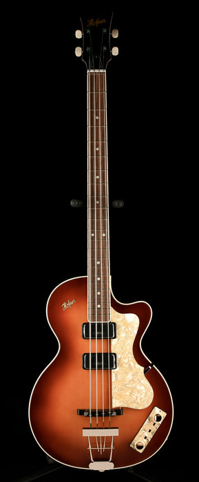 Hofner LTD Club Bass Dark Violin-Cavern Spacing with Vintage Case - H500/2-CV-O