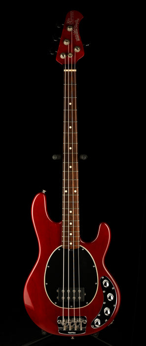 Pre Owned 2006 Ernie Ball Music Man 30th Anniversary StingRay 4 Trans Red With Case