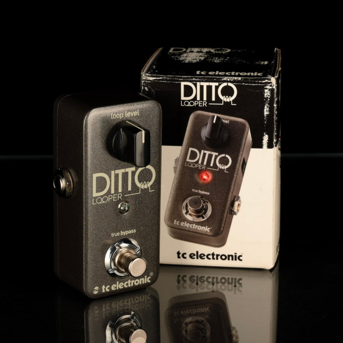 Used TC Electronic Ditto Looper Guitar Effect Pedal With Box