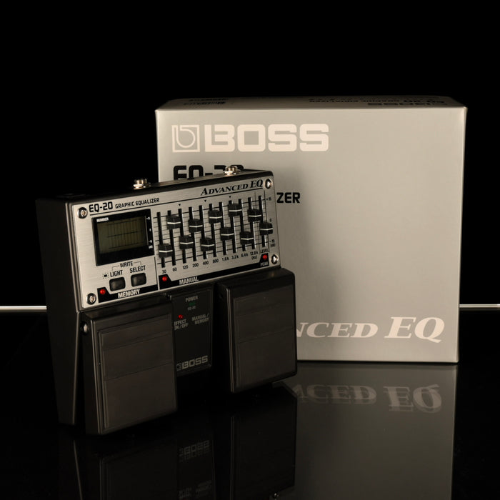 Used Boss EQ-20 Advanced EQ Pedal With Box