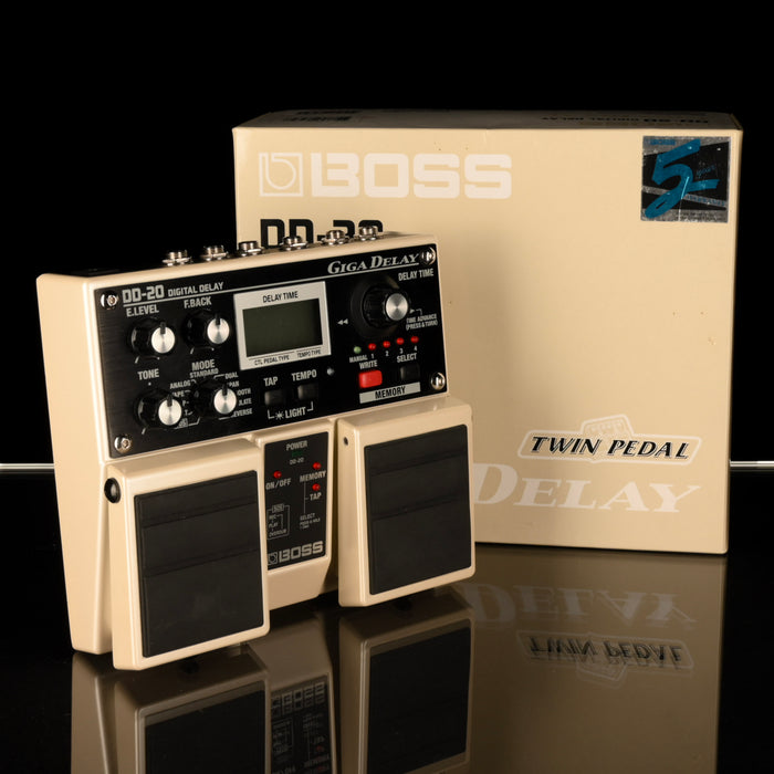 Used Boss DD-20 Giga Delay Pedal With Box