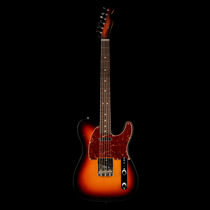 Fender Custom Shop Limited Edition 1963 Telecaster Journeyman Relic Aged 3-Tone Sunburst With Case