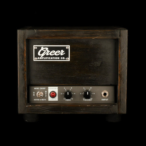 Pre Owned Greer Mini Chief 3-Watt Grey Guitar Amp Head With Matching 2x12" Guitar Amp Cabinet