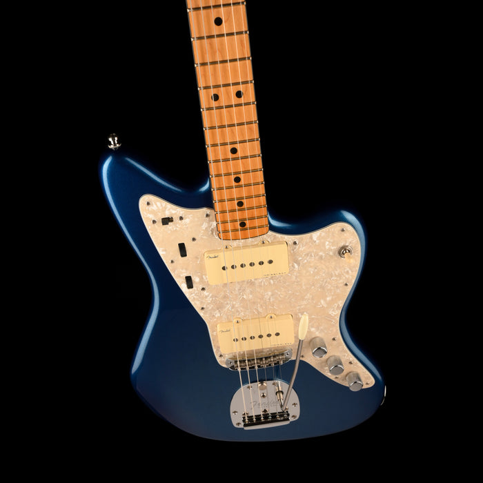 Pre Owned 2020 Fender American Ultra Jazzmaster Cobra Blue with OHSC
