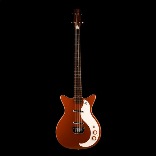 Used Danelectro Shorthorn Short-Scale Electric Bass Copper Burst with Gig Bag