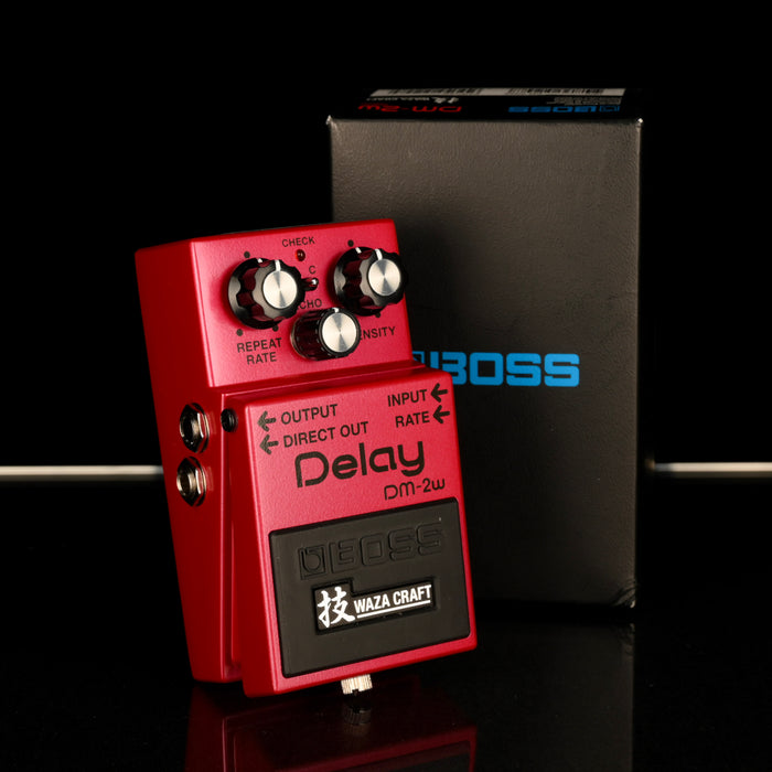 Used Boss DM-2W Waza Craft Analog Delay Pedal With Box - 2