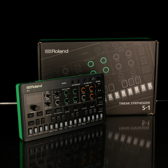 Used Roland S-1 Tweak Synthesizer with Box