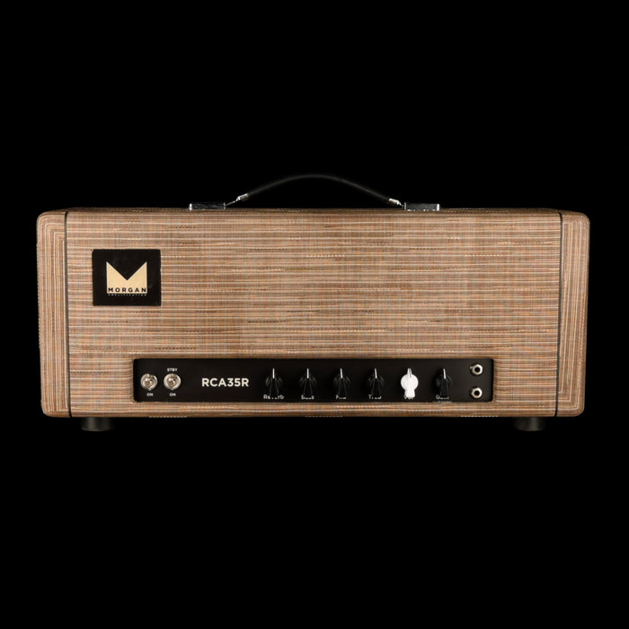 Pre Owned Morgan Amplification RCA35R Guitar Amp Head With 2x12" Guitar Amp Cabinet Driftwood