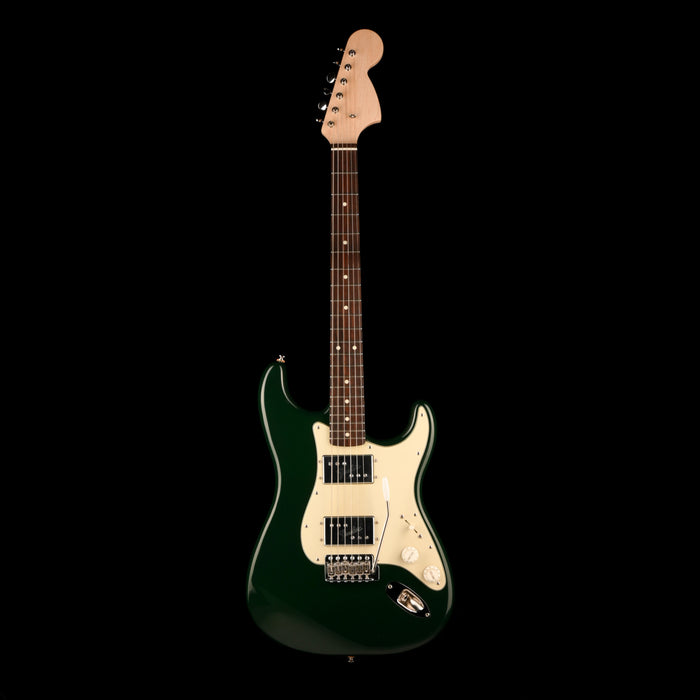 Used Partscaster S-Style Electric Guitar Sherwood Green With OHSC