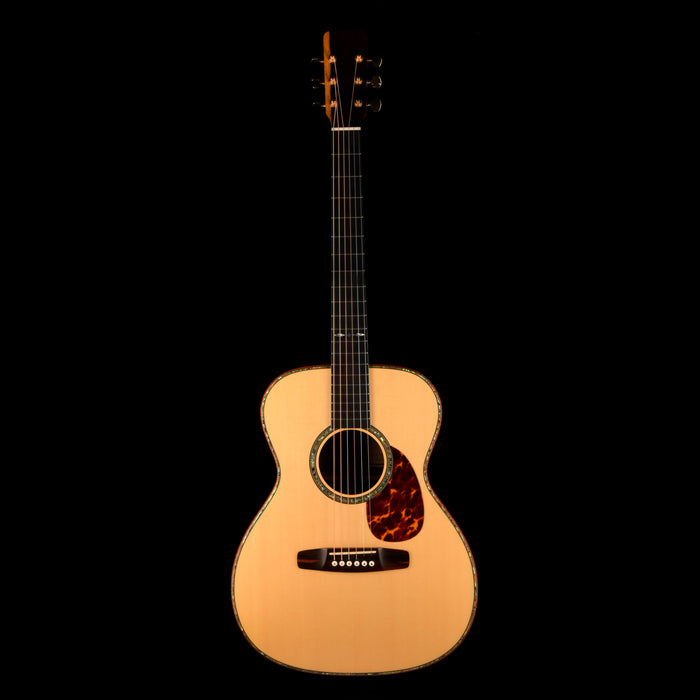 Pre Owned 2007 Don Musser OM Natural Acoustic Guitar With Case