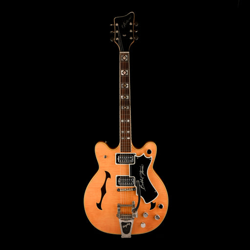 Vintage 1968 National Bobbie Thomas Blonde Electric Guitar With Gig Bag
