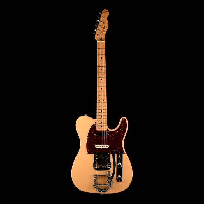Pre Owned 2011 Fender Deluxe Nashville Tele Honey Blonde With Bigsby And OHSC