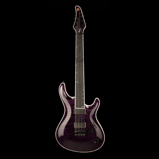 Mayones Regius Core 7 String Flame Top Dirty Purple Gloss Finish Guitar With Case