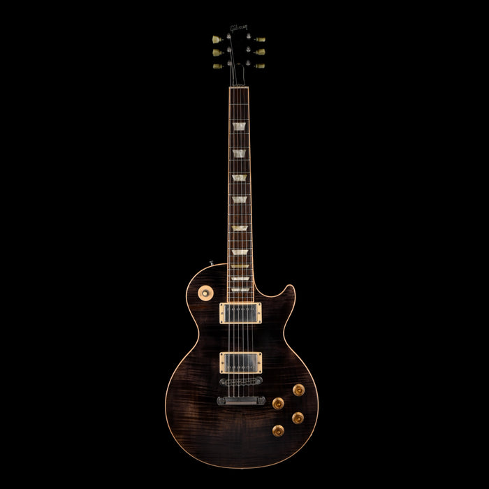 Used 2005 Gibson Les Paul Standard Premium Plus Trans Black with OHSC