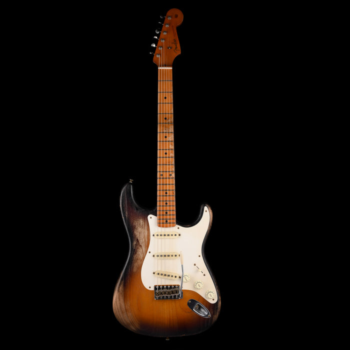 Fender Custom Shop Masterbuilt Paul Waller 1957 Stratocaster Heavy Weathered 2-Tone Sunburst With Case