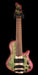 Mayones Cali4 17.5" Scale Bass Swamp Ash TEW Body 3A Eye Poplar Top Custom Color Goblinburst