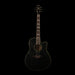 Used Ibanez AEF30E Trans Black Acoustic Electric Guitar with HSC