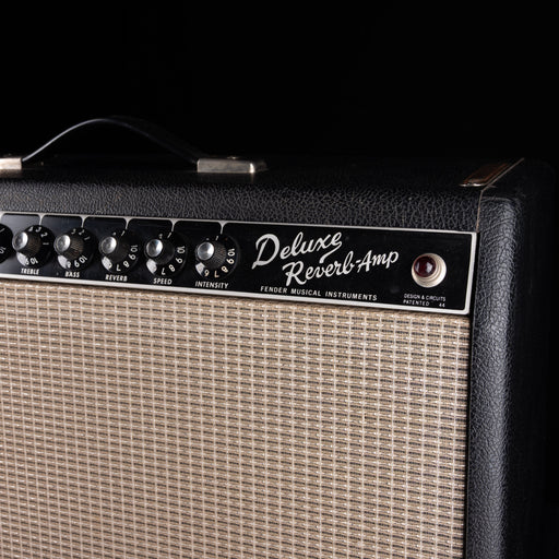 Vintage 1966 Fender Deluxe Reverb 1966 Deluxe Reverb Guitar Amp Combo With Celestion G12 Speaker