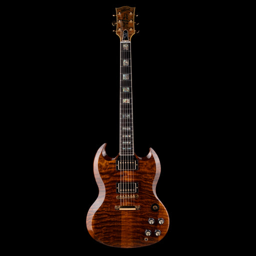 Pre Owned Gibson Custom Shop NAMM Exclusive SG Custom Elegant Quilt Natural with OHSC