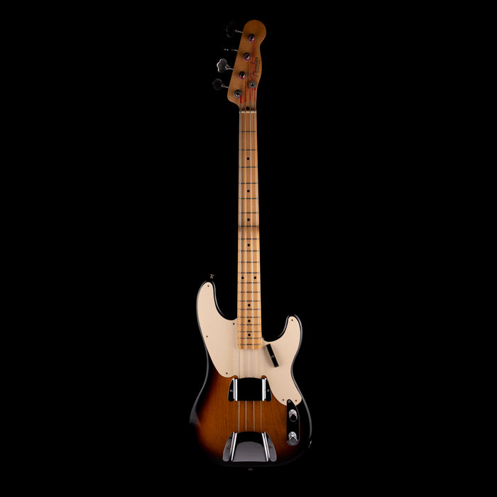 Pre Owned Fender Custom Shop 1955 Precision Bass NOS Sunburst With OHSC