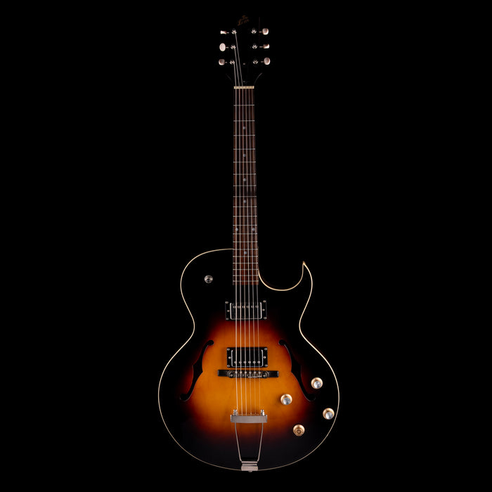 Pre Owned Loar 304T-CVS Sunburst Thinbody Archtop Electric Guitar With OHSC