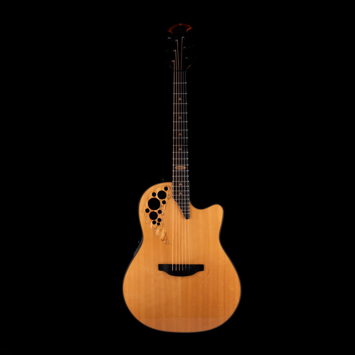 Pre Owned 2007 Ovation Collector's BCS Natural Acoustic Guitar With OHSC