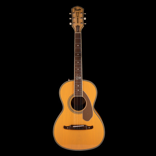 Used Fender Ron Emory "Loyalty" Parlor Ash Butterscotch Acoustic Electric Guitar With Gig Bag