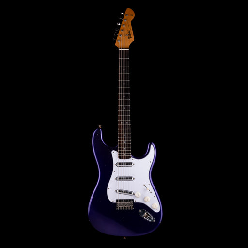 Pre Owned Partscaster Doom Gloom Body Tokai Neck Goldstar Viking Purple Electric Guitar
