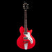 Vintage 1962 Supro Bermunda "Res-o-Glas" Red Electric Guitar With OSSC