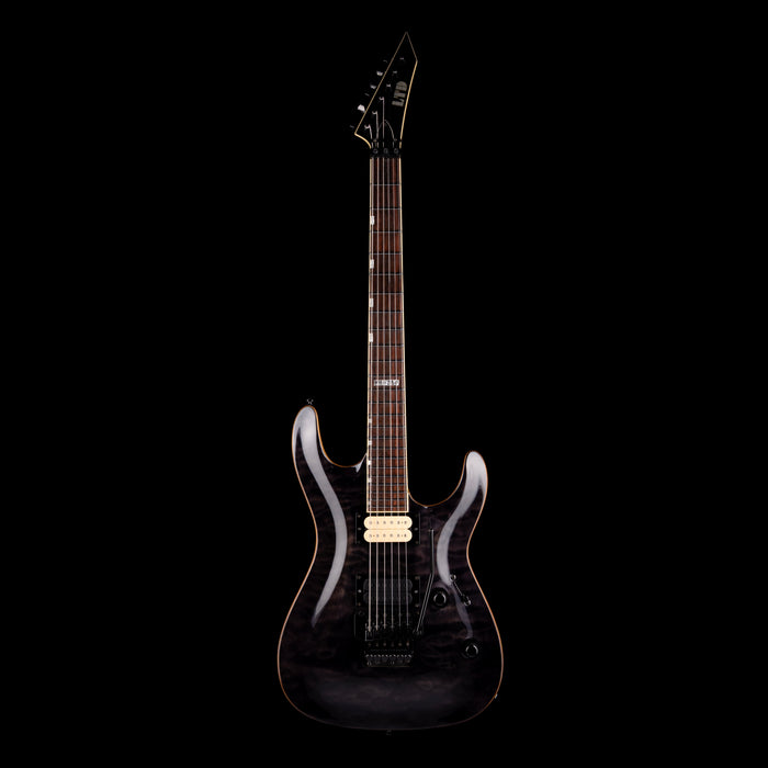 Used ESP LTD MH-250 Transparent Black With Case