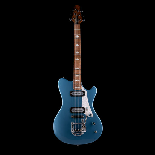 Powers Electric A-Type Pelham Blue with Softshell Case