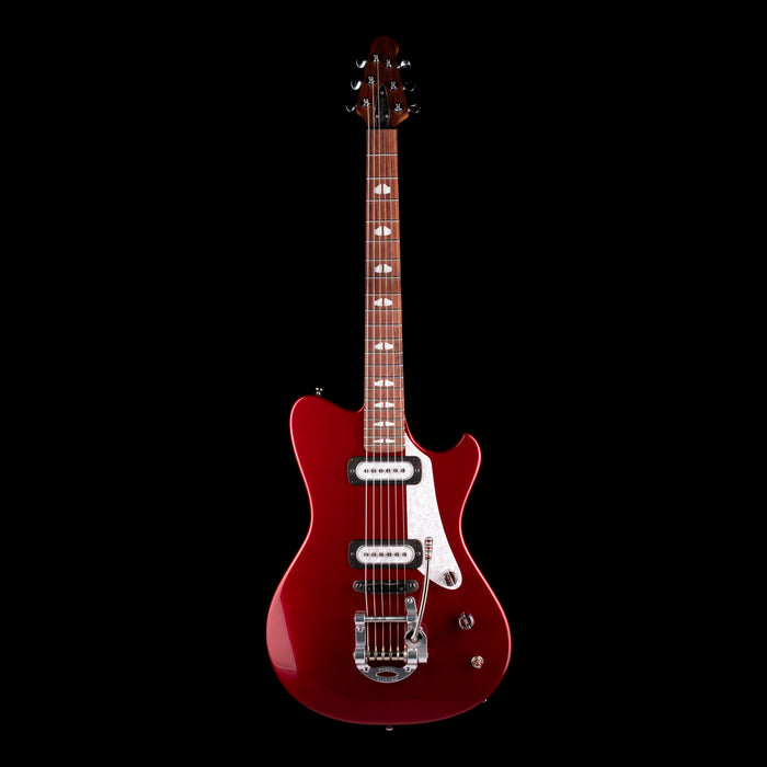 Powers Electric A-Type Crystal Red Metallic with Softshell Case