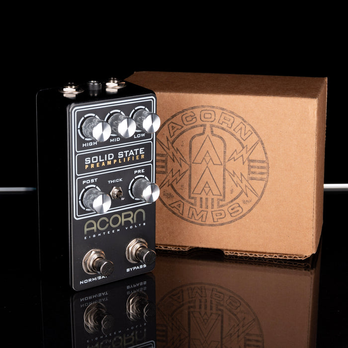 Used Acorn Amps Solid State Preamp Overdrive Pedal With Box