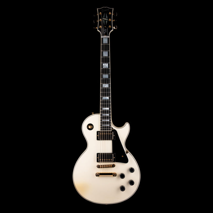 Used Gibson Custom Shop Les Paul Custom Alpine White with OHSC