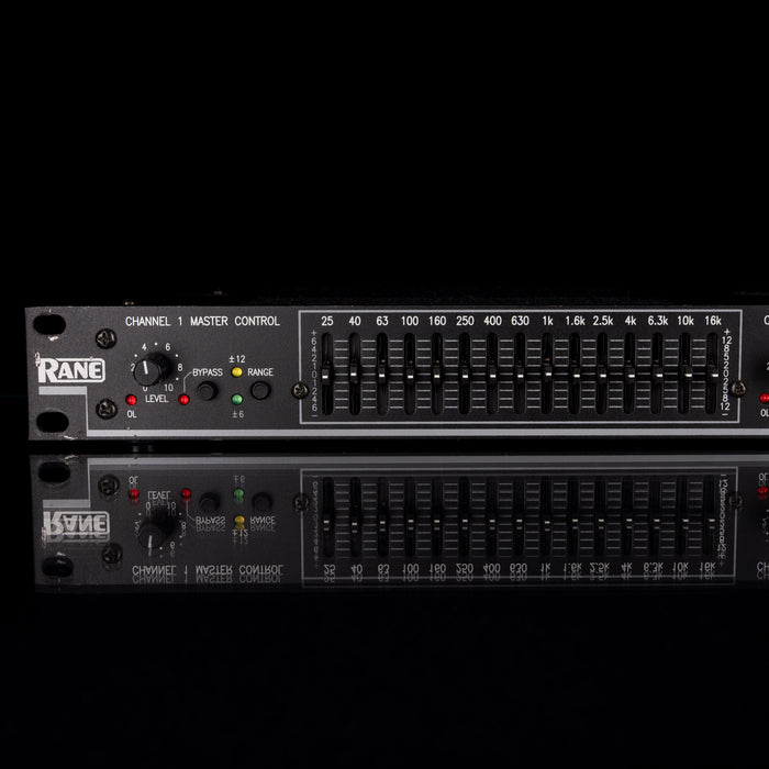 Used Rane ME15B - 2 Channel Graphic Equalizer Rackmount