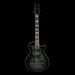Prestige Guitars Master Built Elite Quilted Maple Semi-Hollow Forest Green Burst with Case