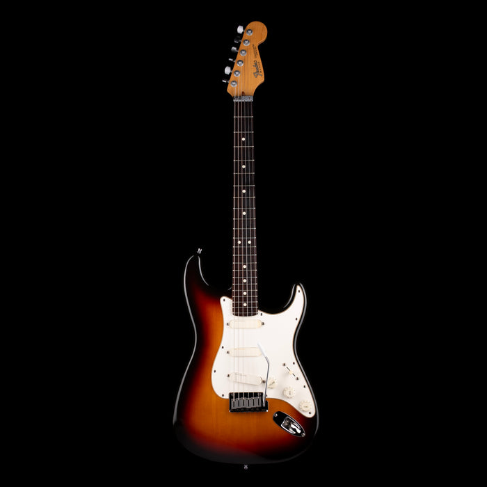 Pre Owned 1987 Fender Strat Plus Sunburst Electric Guitar With OHSC