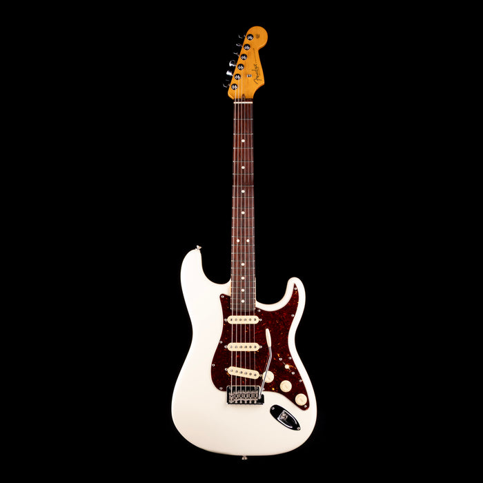 Pre Owned 2023 Fender American Professional II Stratocaster Olympic White With OHSC