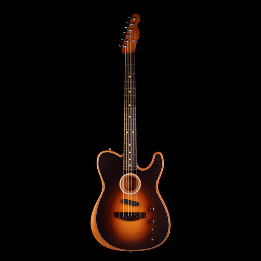 Used 2022 Fender Acoustasonic Player Telecaster Sunburst With Original Soft Case